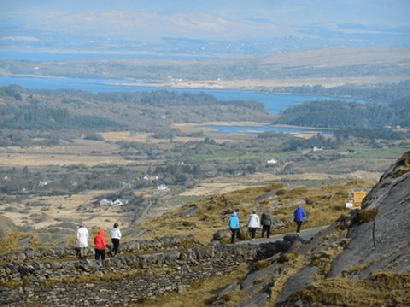 Pilgrimage from County Cork to 
County Kerry